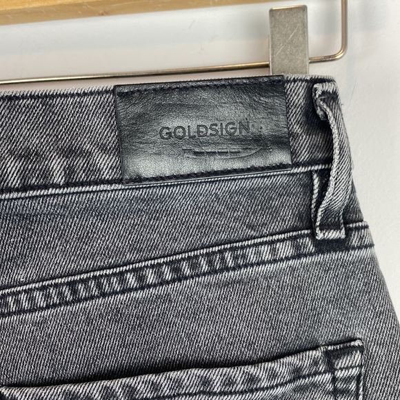 Goldsign • The High Rise Slim Jean with Button Fly - Picture 8 of 11